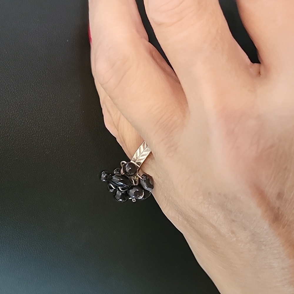 Silver and gemstone ring - Picture 4 of 4